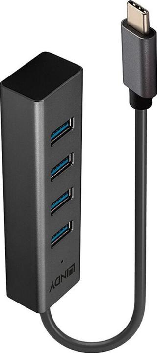Actual product image Lindy USB 3.2 Type C Hub 4 Port (USB-C, 4 Ports)