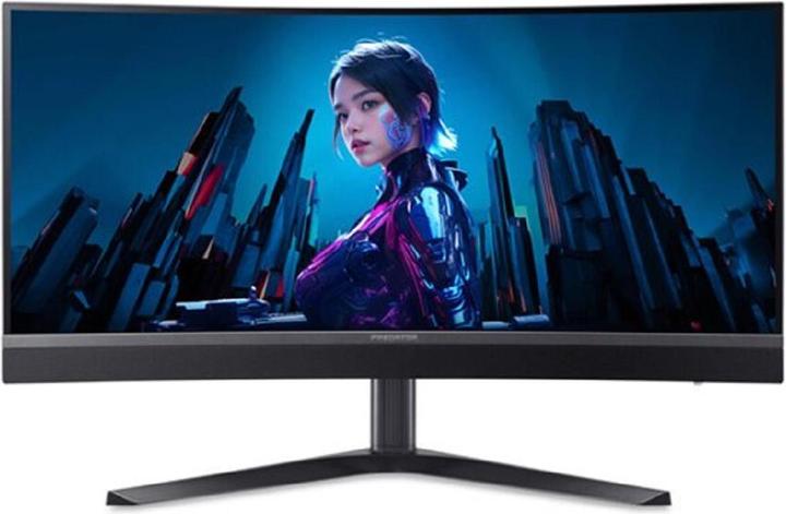 Image du produit Acer Predator X34 (X34V3bmiiphuzx) 34,0" WQHD MiniLED Curved 86,4 cm (34,0 pouces), 180Hz, HDR1000, 2x (3440 x 1440 pixels, 34")
