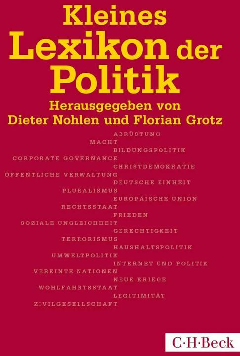 Immagine prodotto Kleines Lexikon der Politik (Tedesco, Dieter Nohlen, Florian Grotz, 2015)