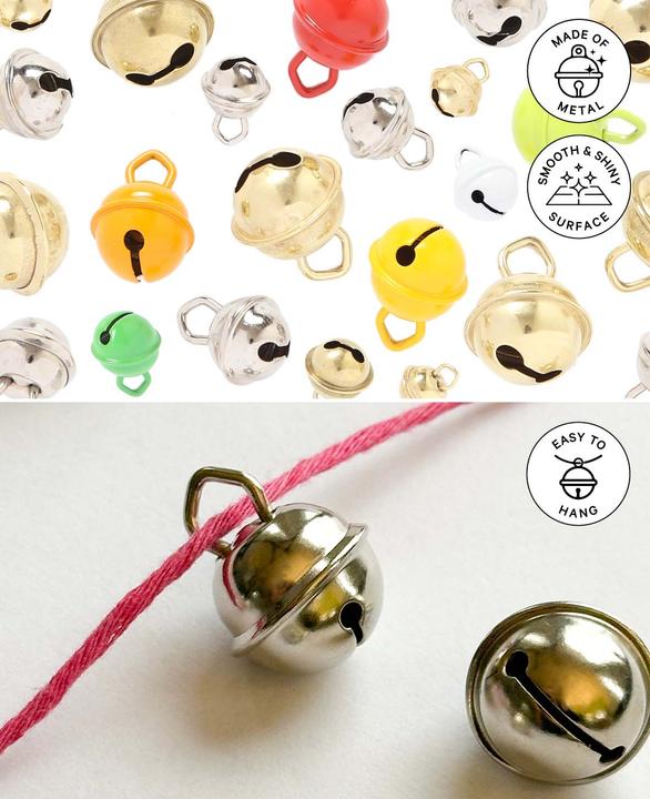 Image du produit I Am Creative Clochettes métal argent