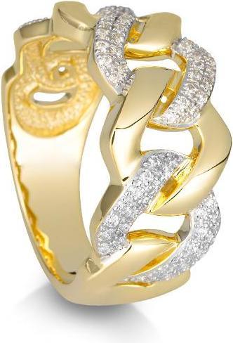 Produktbild Breuning RING - BRILL. 0,462 Ct. H/si (61, 750/18 K Gold)