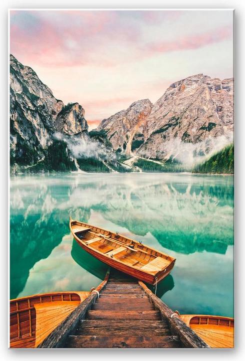Immagine prodotto Trenddeko Lago di Braies (20 x 30 cm)