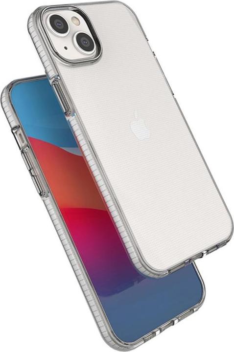 Image du produit Hurtel Spring Case Case pour iPhone 14 Plus étui en silicone avec un cadre rose pâle (Apple iPhone 14 Plus)