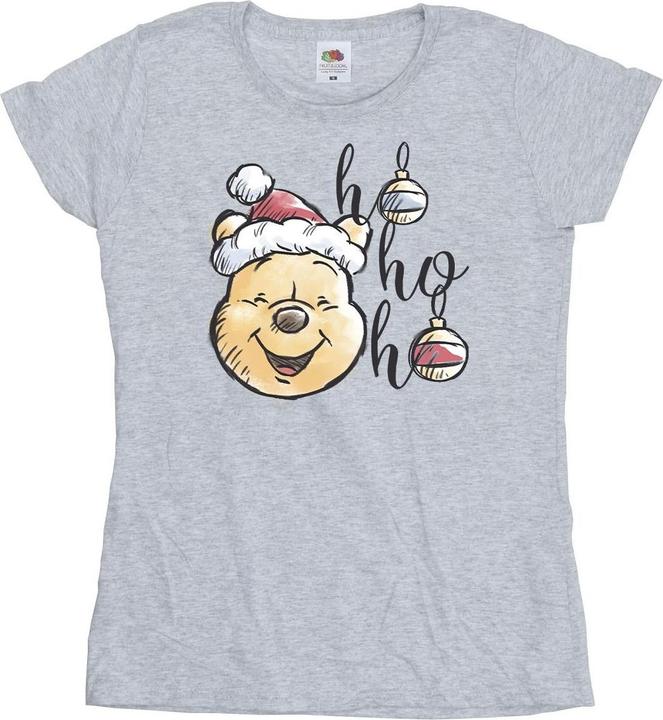 Produktbild Disney Winnie The Pooh Ho Ho Ho Baubles TShirt (XXL)