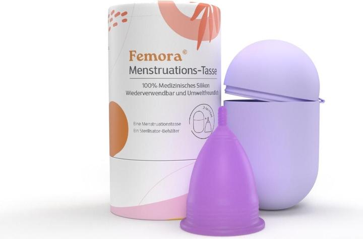 Immagine prodotto Femora Coppetta mestruale + sterilizzatore Coppetta mestruale Coppetta mestruale (XS)