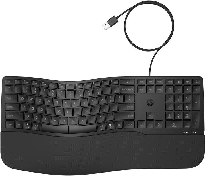 Actual product image HP 485 CFT WD KBD EMEA-INTL English Loc- (Eng. Int., Cable)