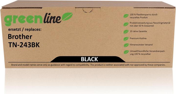 Inkadoo Toner kompatibel zu Brother TN-243BK (BK)