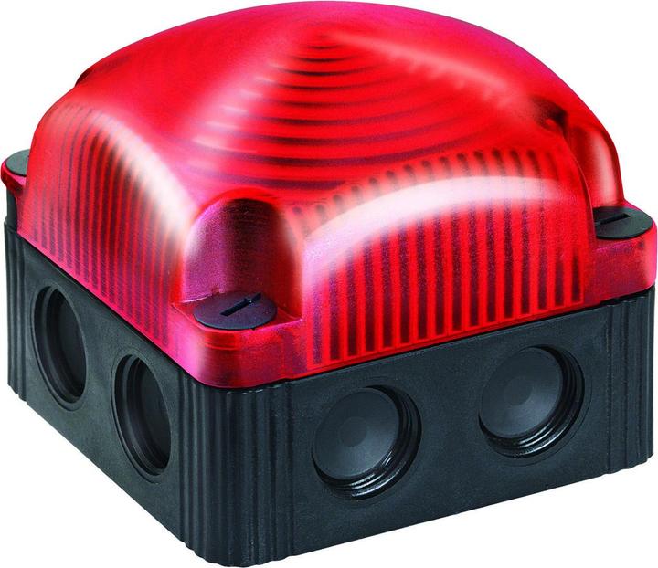 Actual product image Moflash LED beacon 10-100Vdc steady/flash red
