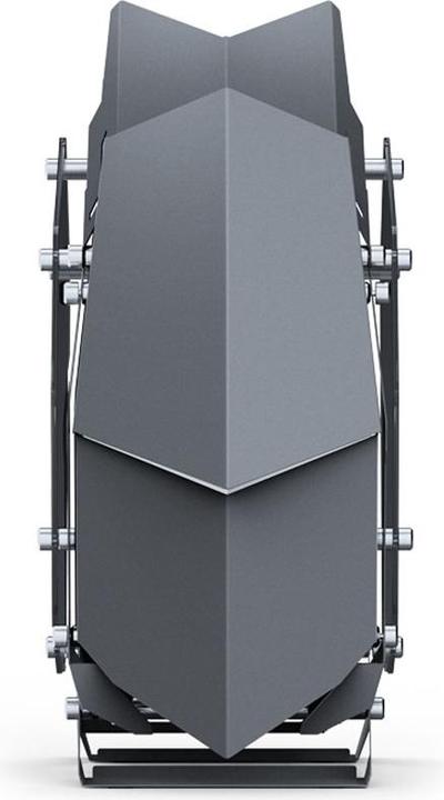 Produktbild Jonsbo MOD3 Mini Micro-ATX Tower Showcase, gehärtetes Glas - grau (mATX, Mini-ITX)
