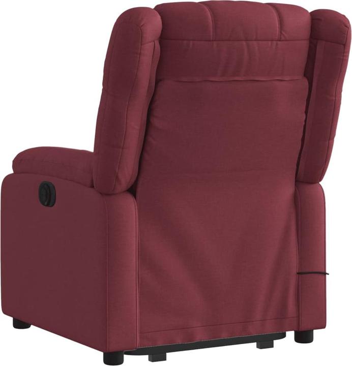 Actual product image VidaXL Massage chair with stand-up aid fabric