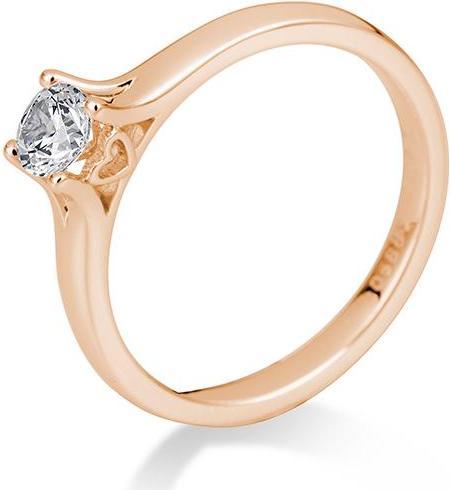 Actual product image Breuning 4 prong set from 0.40 ct. (56, 585/14 K Gold)