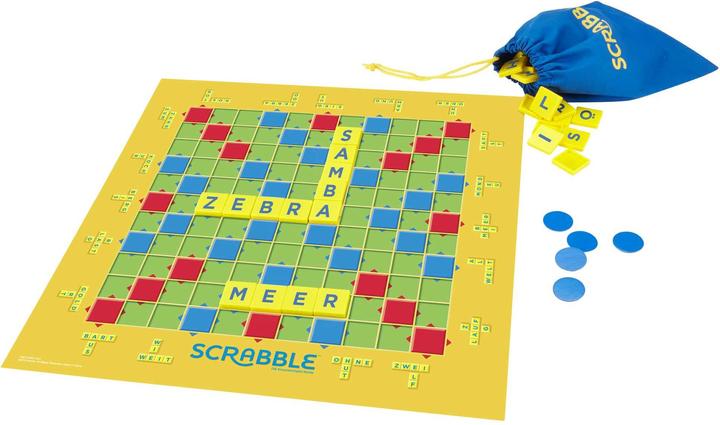 Actual product image Mattel Games Scrabble Junior (German)