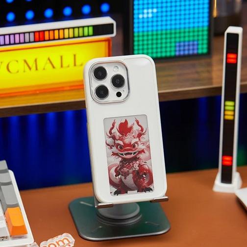 Image du produit PhoneLook Coque E-Ink Display DIY avec technologie NFC pour photo personnalisée (Apple iPhone 15 Pro)
