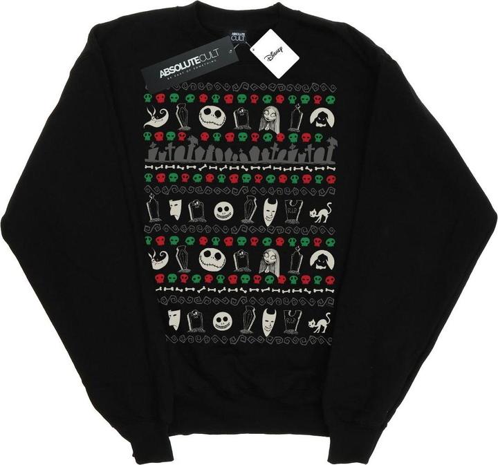 Immagine prodotto Disney Nightmare Before Christmas Festive Icons Felpa Donna (XXL)