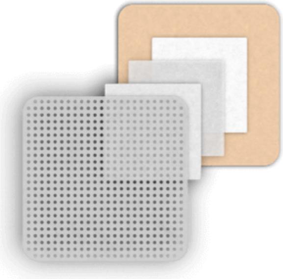 Actual product image Aquacel Ag AQUACEL Foam Pro 15x15cm 10 pcs.