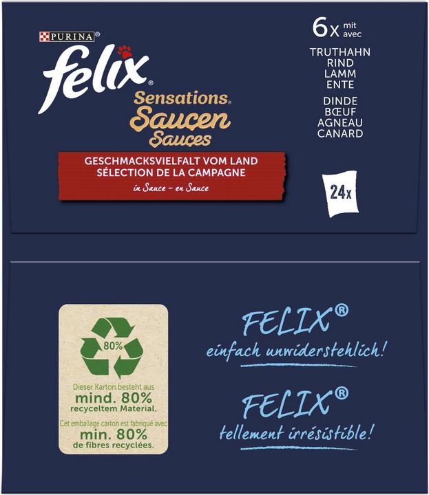 Actual product image Felix Sensations (Adult, 24 pcs., 2040 g)
