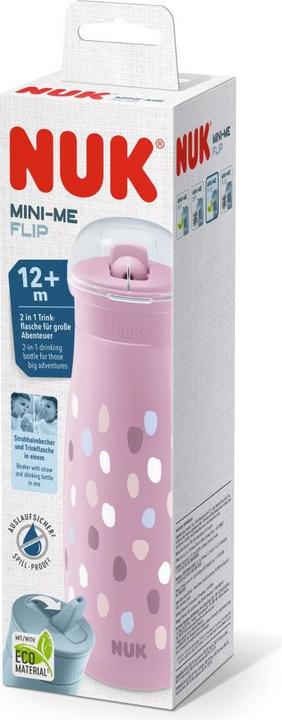 Produktbild NUK Trinklernbecher & Trinklernflaschen Trinkflasche Mini-Me Flip Cup - mit bissfestem (0.45 l)