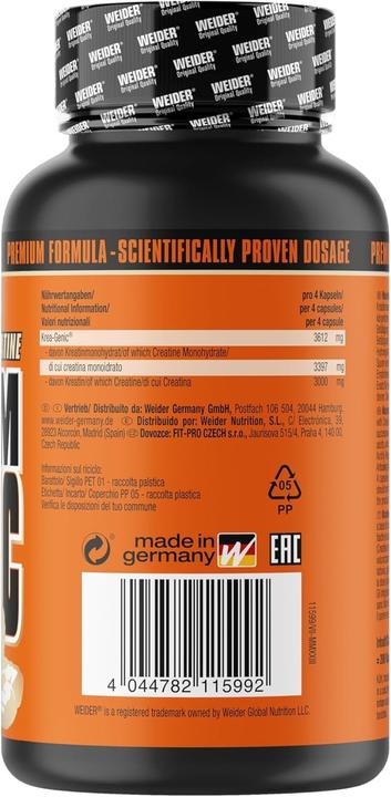 Produktbild Weider Maximum Krea-Genic (1 Stück, Kapseln, 115 g)