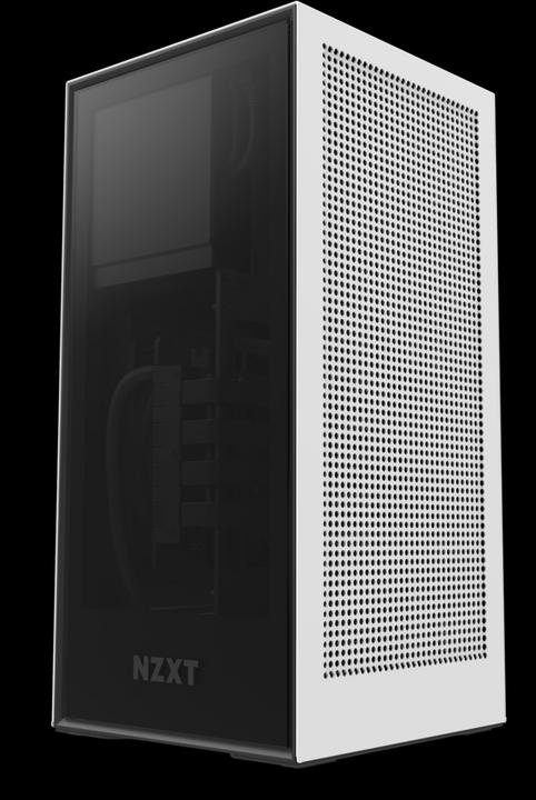 Actual product image NZXT H1 - White Matte (2021) (Mini-ITX)