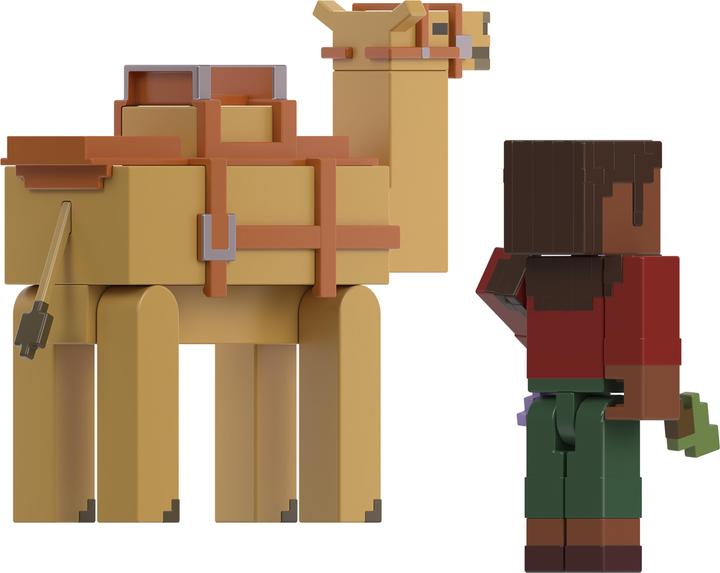 Image du produit Minecraft 3.25" Core Figure 2-PK Alex w/ Camel