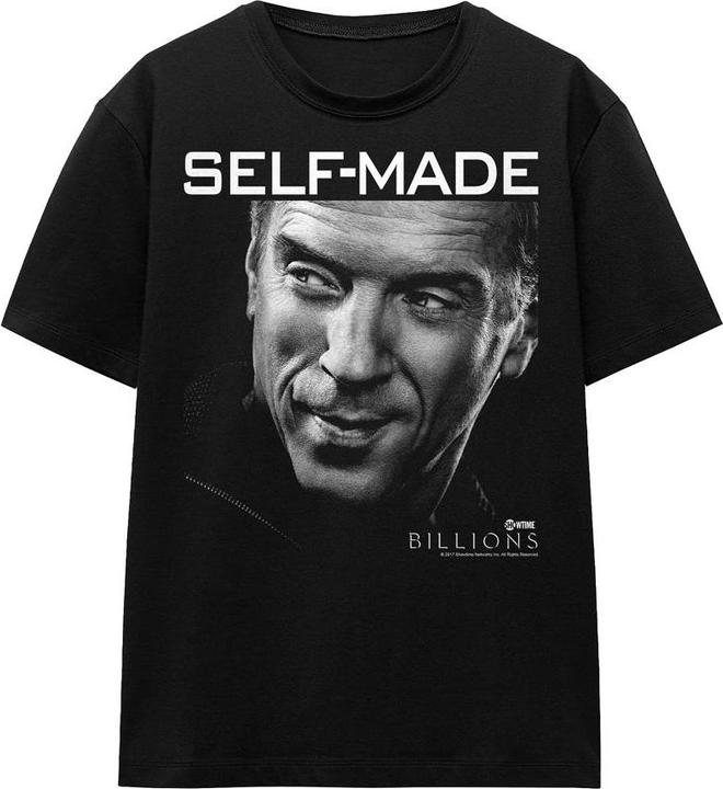 Actual product image Billions Unisex Adult Self Made T-Shirt (S)