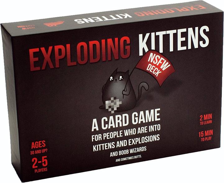 Actual product image Exploding Kittens NSFW Deck (English)