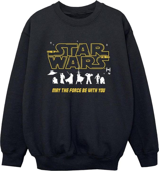 Star Wars Silhouettes Force Sweatshirt Jungen
