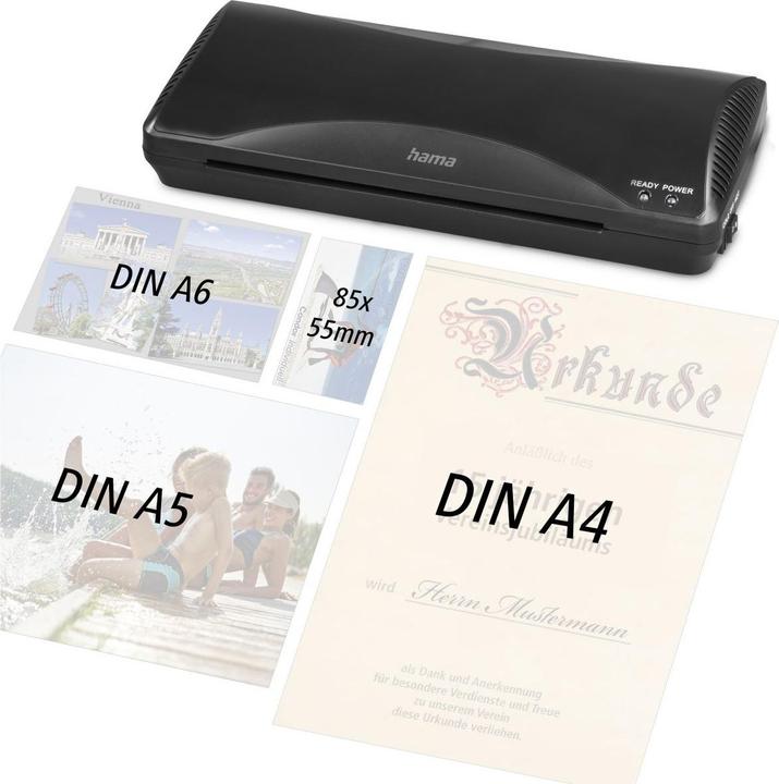 Produktbild Hama Laminator Home & Office DIN A4/250 (125 µm, A4, A6, A5)