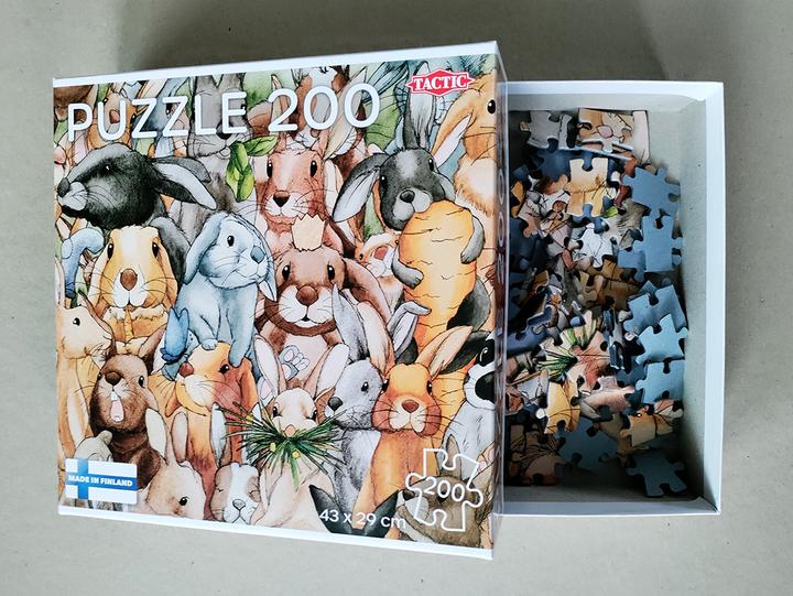 Produktbild Tactic Puzzle Hasen, 200 Teile. (200 Teile)