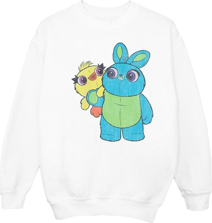 Produktbild Disney Toy Story 4 Ducky And Bunny Distressed Pose Sweatshirt (XXL)