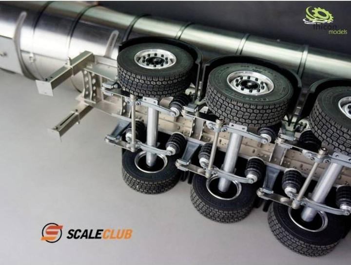 Produktbild ScaleClub 1:14 Tankauflieger V2A 3-Achs