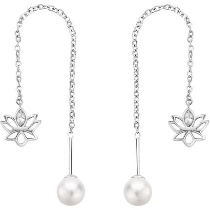 Actual product image Brosway Unique Snake Chakra Hoop Earrings BHKE193 (Stainless steel)