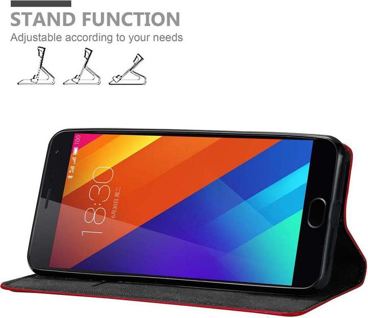Productafbeelding Cadorabo Boek Onzichtbare Magneethoes (Meizu MX5)