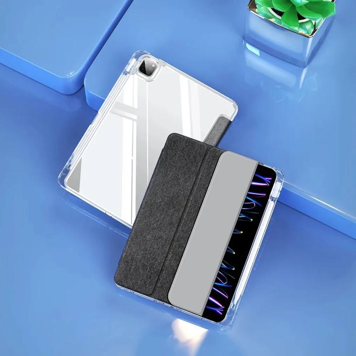 Productafbeelding Dux Ducis Unid beschermhoes iPad Pro 11 (2024) - Zwart (iPad Pro 11 2022 (4e generatie), iPad Pro 11 2024 (M4), iPad Pro 11 2021 (3e generatie), iPad Air 2022 (5e gen))