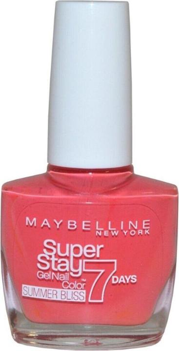 Maybelline New York Maybelline SuperStay 7 Days Gel 872 Red Hot Getaway Nail Polish 10ml
