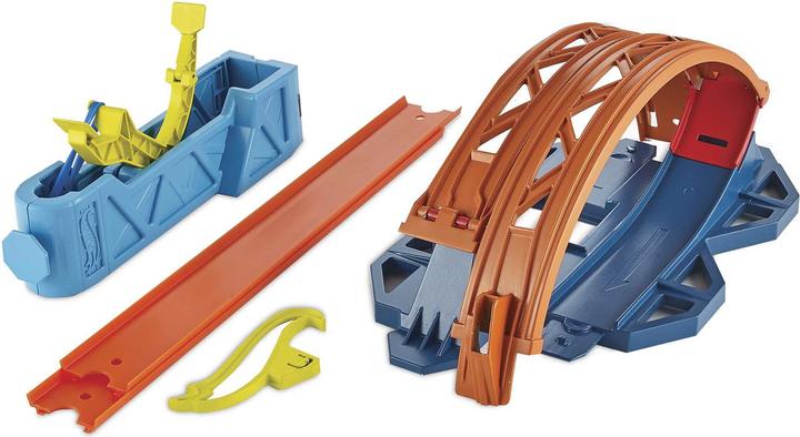 Image du produit Hot Wheels Coffret Lanceur et Looping Track Builder - Circuit Petite voiture - A partir de 6 ans
