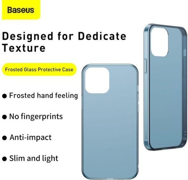 Actual product image Baseus Frosted Glass (Apple iPhone 12, Apple iPhone 12 Pro)
