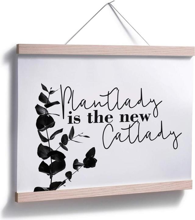 Produktbild Trenddeko Plantlady is the new catlady (50 x 40 cm)