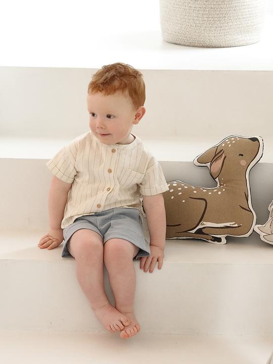 Immagine prodotto Vertbaudet Baby-Set: Hemd in Leinenoptik & Shorts (86)