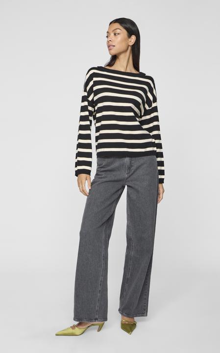 Actual product image Vila U-boat neck knitted jumper (XS)
