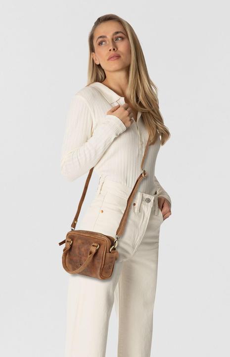 Produktbild Greenburry Vintage Mini Bag Handtasche Leder 18 cm