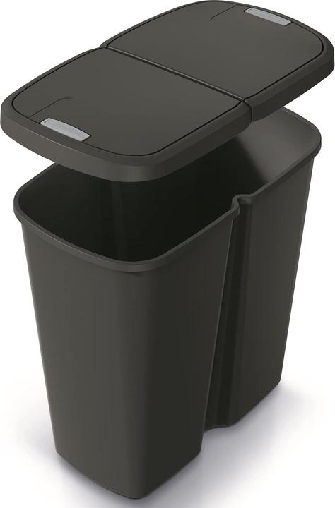 Produktbild Hrb Mülleimer mit 2 Fächern (2x 25L) für Mülltrennung (50 l)