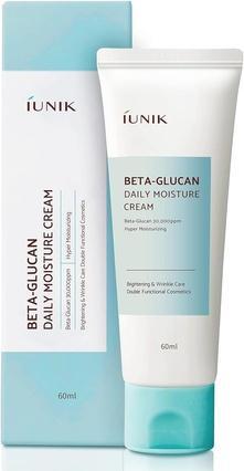 iUNIK Beta-Glucan Vegan Lightweight Deep Moisture Watery Cream 60ml (60 ml, Tagescreme)