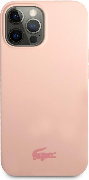 Actual product image Lacoste iPhone 13 Pro Max Liquid Silicone Glossy Printing Logo Case (Apple iPhone 13 Pro Max)