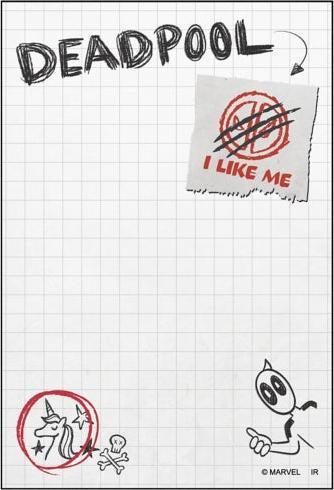 Immagine prodotto Disney Deadpool & Wolverine Pata Pata Memo