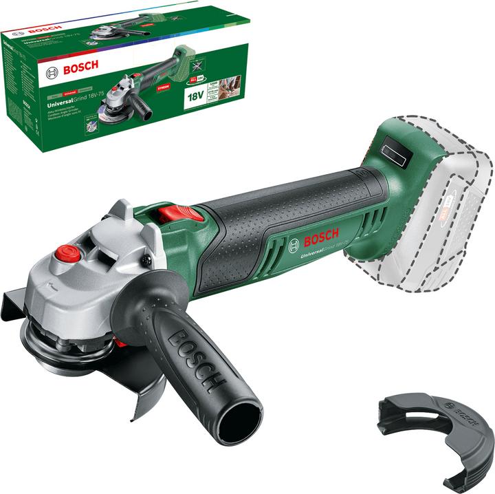 Actual product image Bosch Home & Garden UniversalGrind 18V-75 (115 mm)