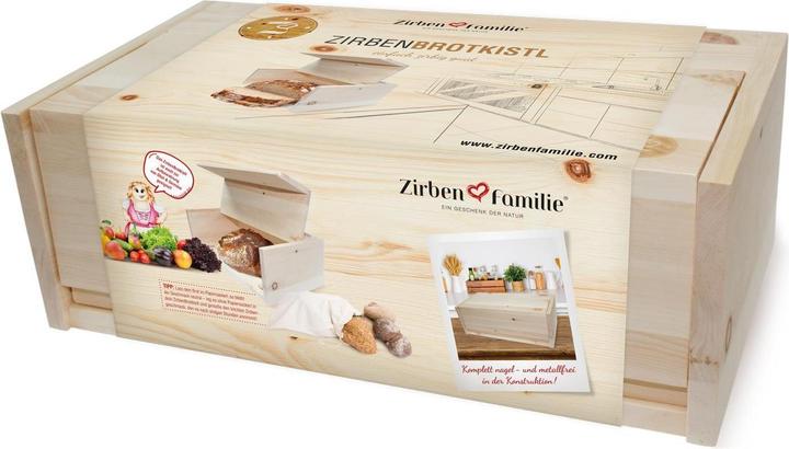 Immagine prodotto ZirbenFamilie ZirbenBrotkistl - fresco e buono più a lungo