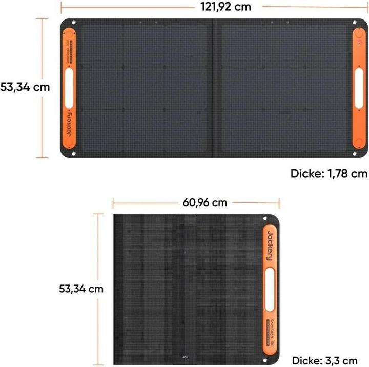Image du produit Jackery SolarSaga (100 W, 4.69 kg)
