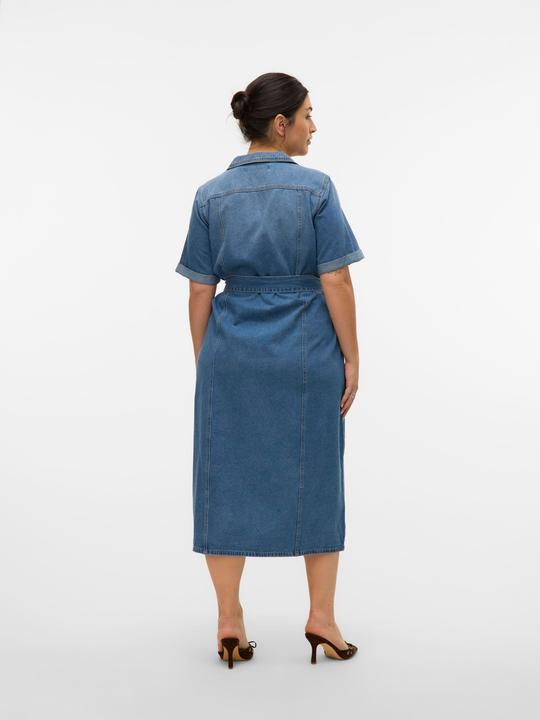 Produktbild Vero Moda VMCTRYLLA Midikleid Jeanskleid (48)