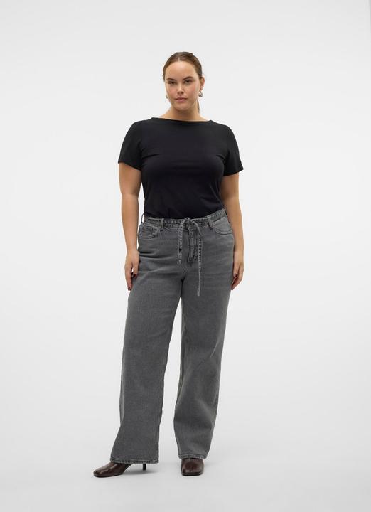 Image du produit Vero Moda VMCTESSA Hohe Taille Weiter Beinschnitt Jeans Weit geschnitten (50)